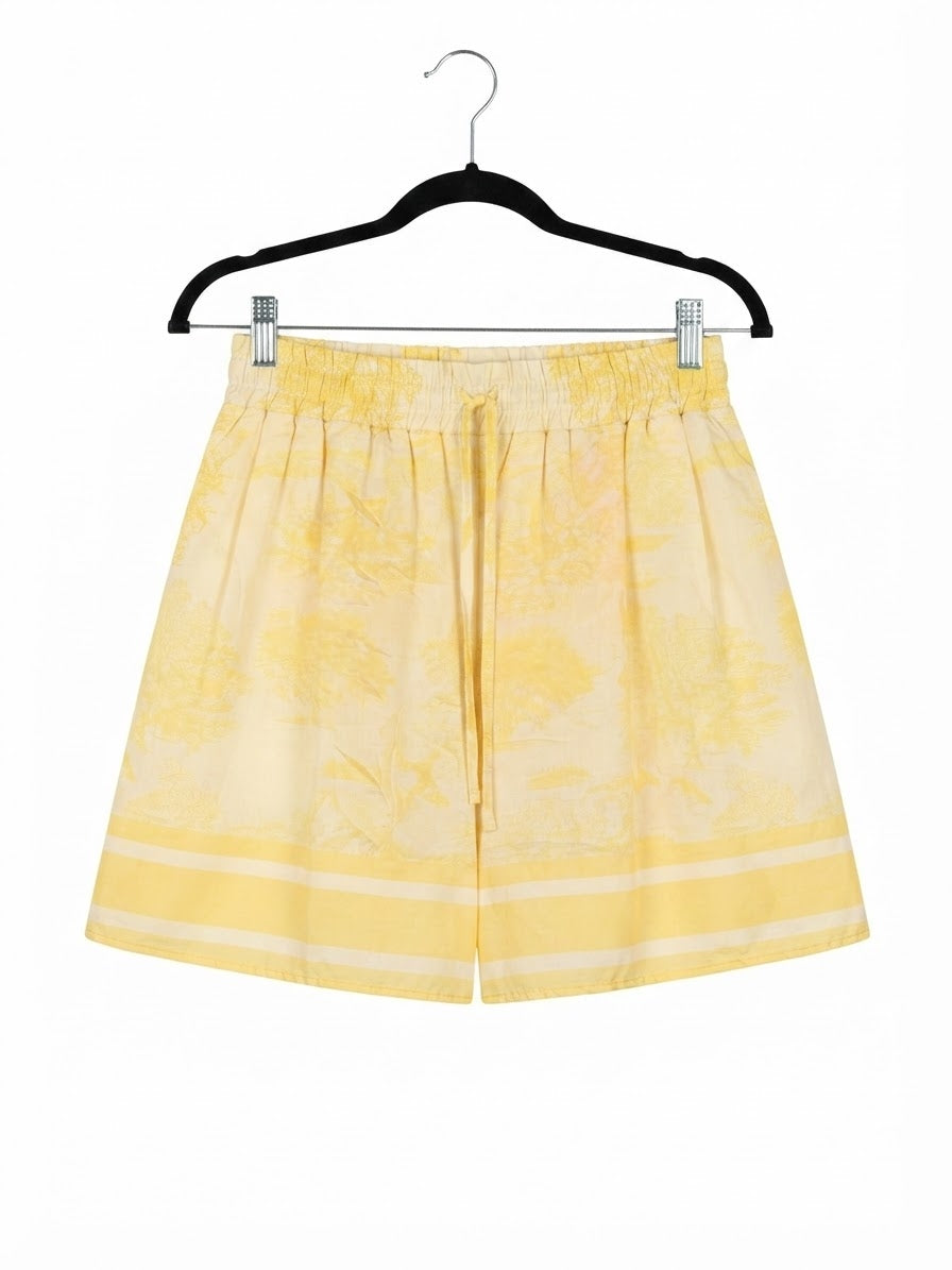 Yellow short set