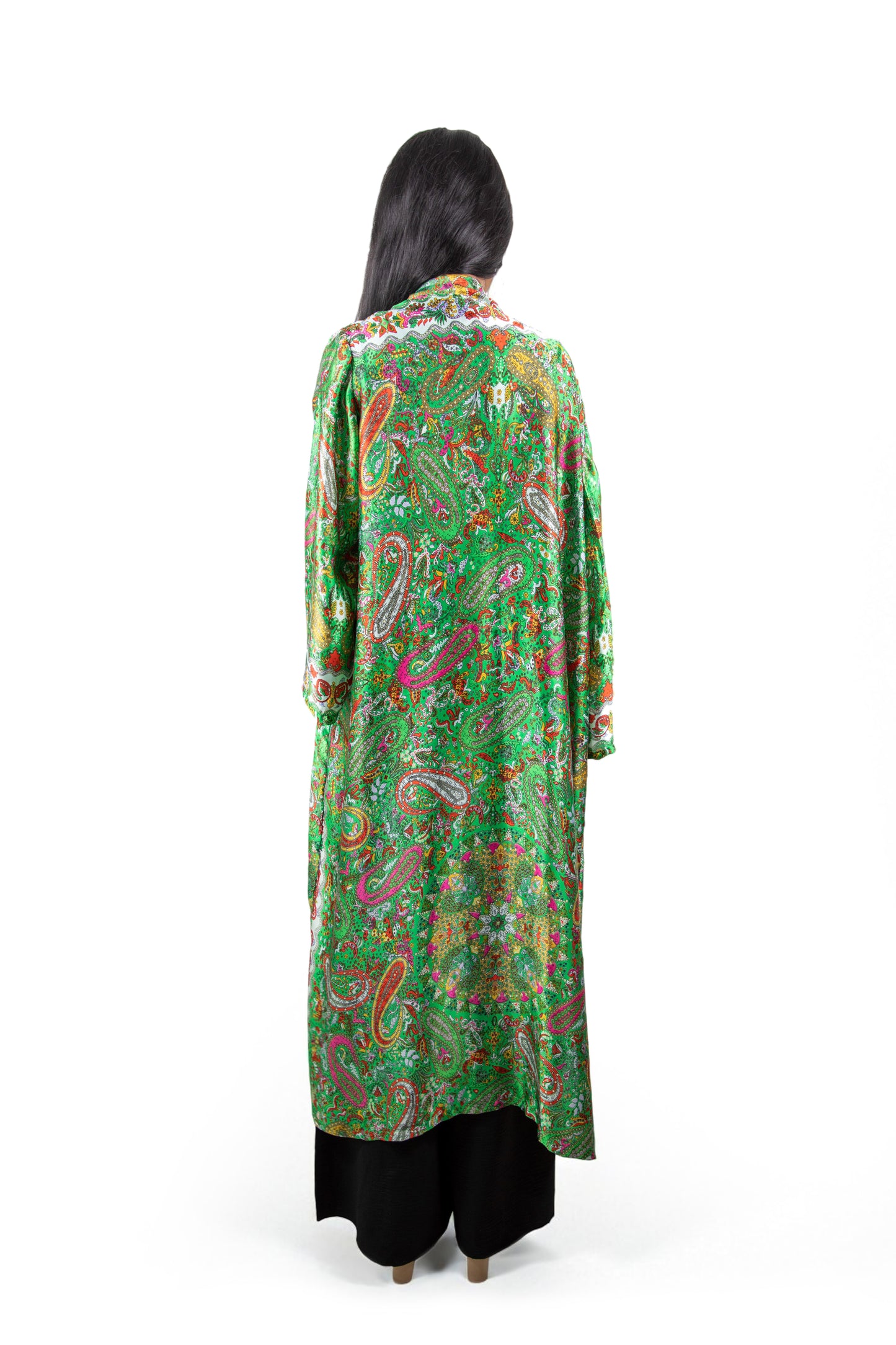 Emerald Paisley Kaftan