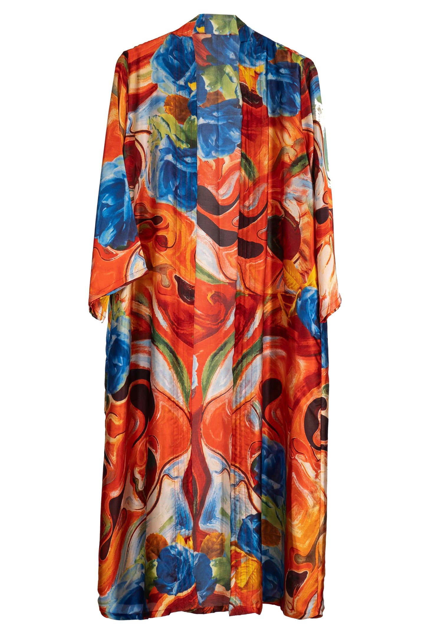 Tangerine Bloom Kaftan