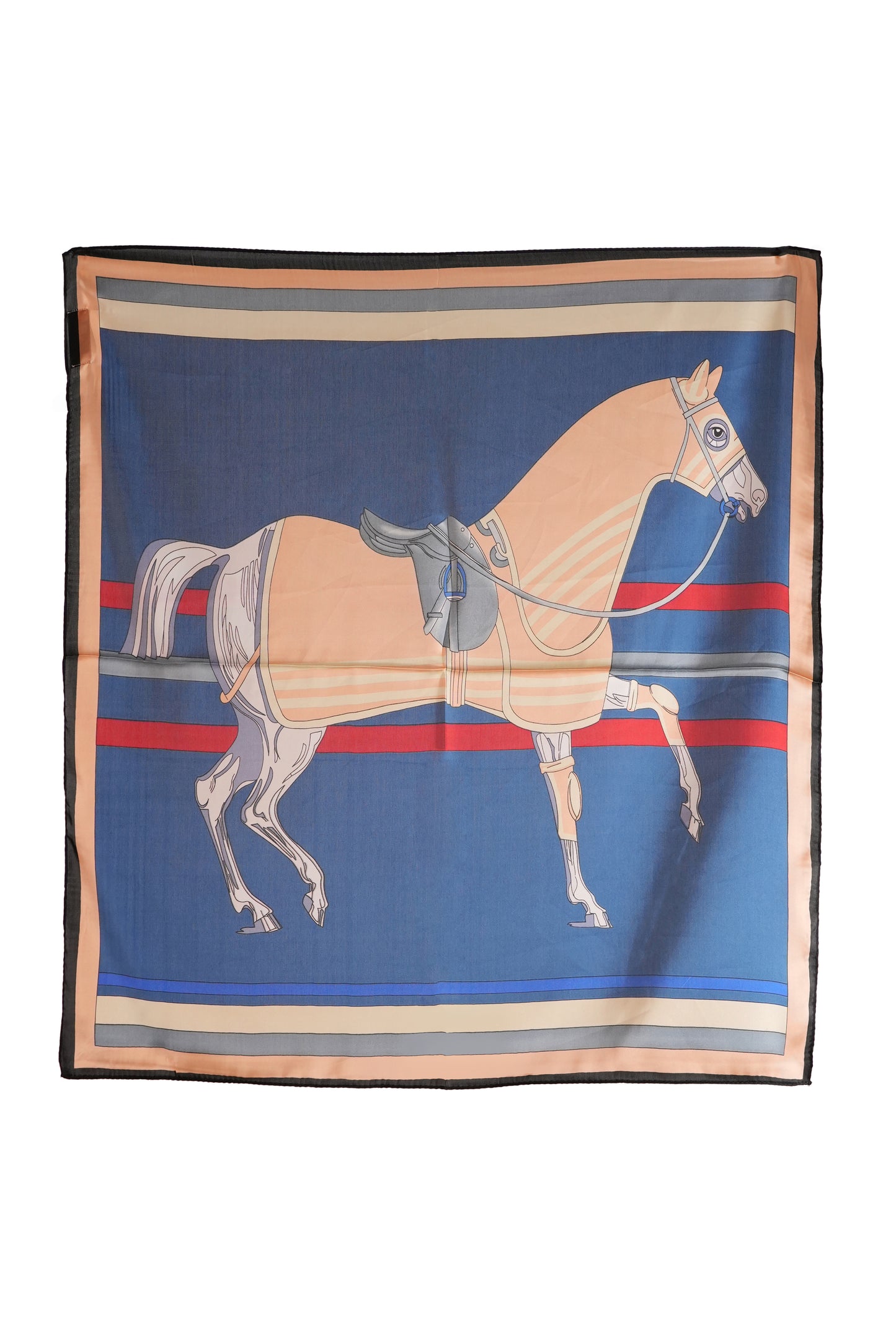 Cavallo blu Scarf