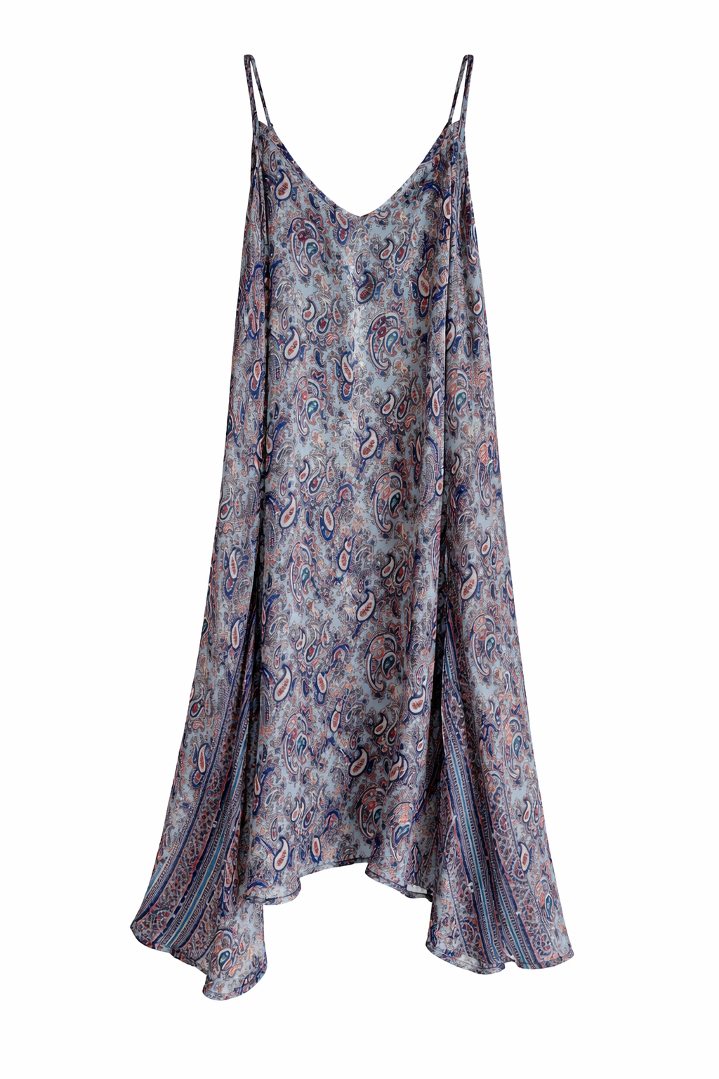 Sky Paisley Dress