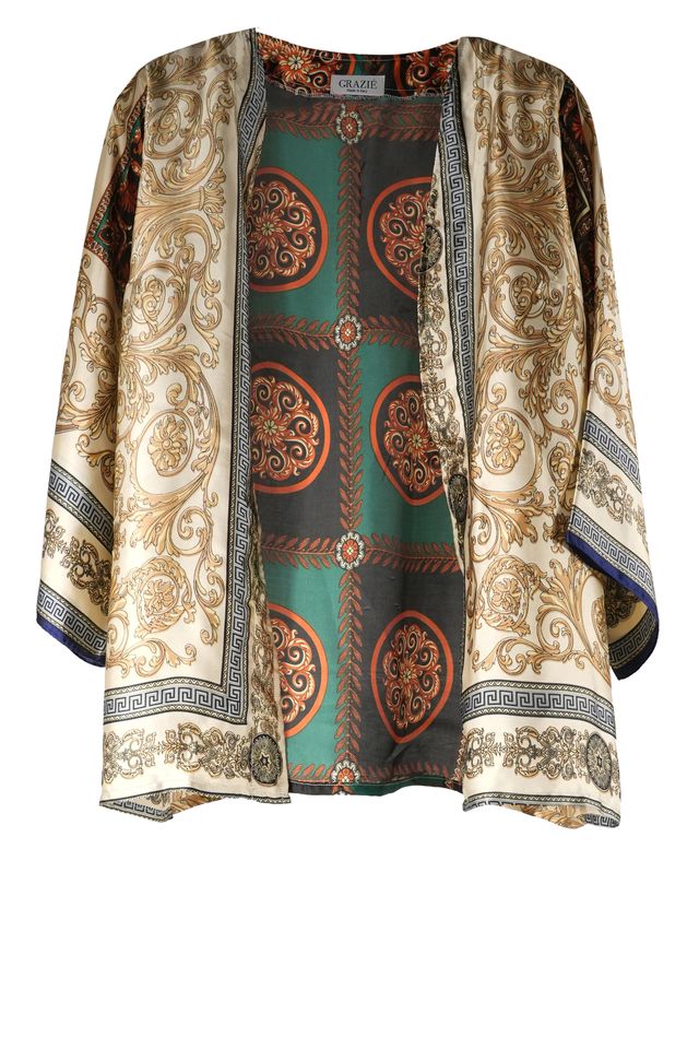 Baroque green jacket