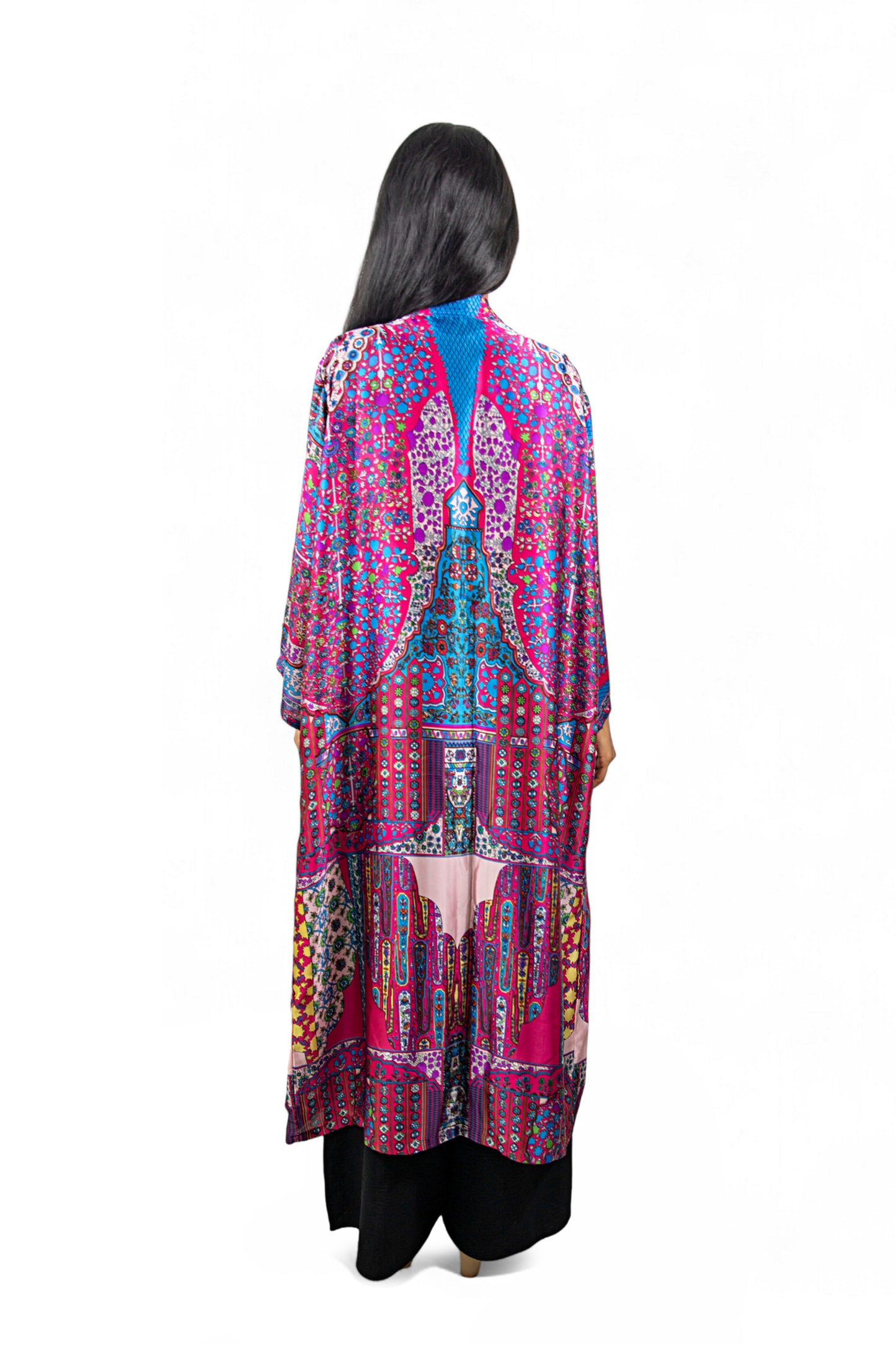 Fuchsia Mirage Kaftan