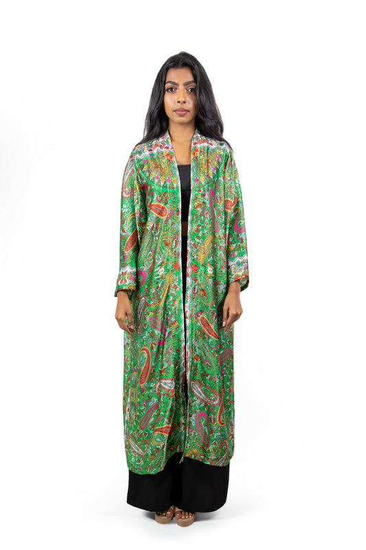Emerald Paisley Kaftan