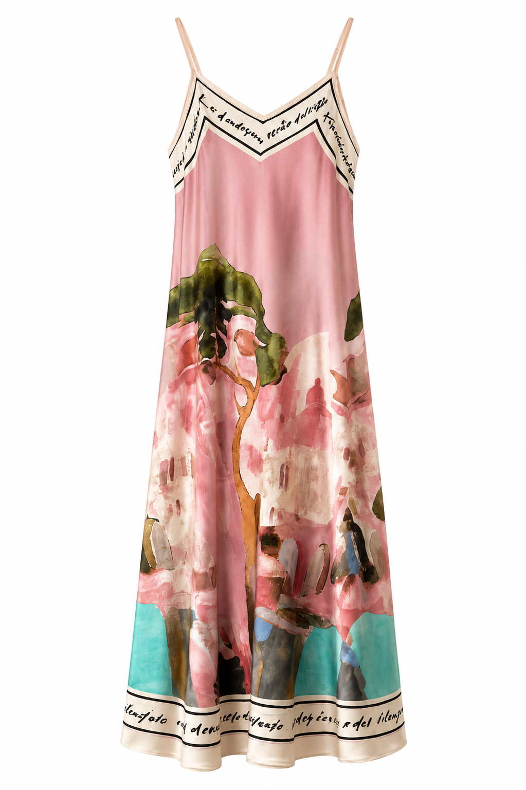 Blush Riviera Slip Dress