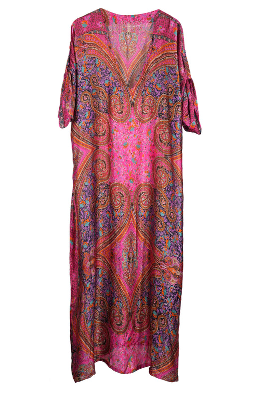 Ruby Paisley Abaya