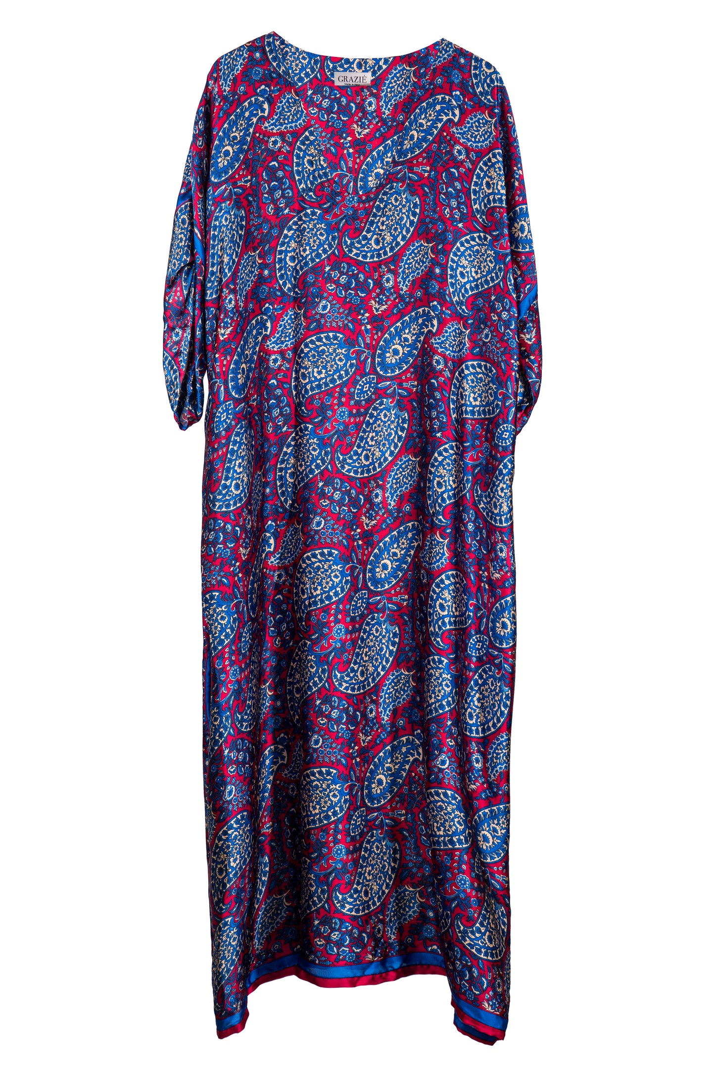 Sapphire Bloom Abaya