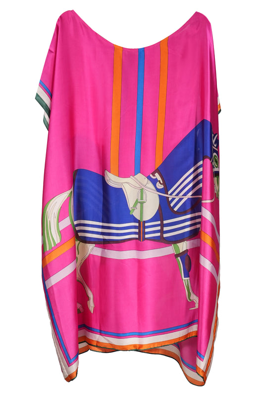 Fuchsia Rider Kimono