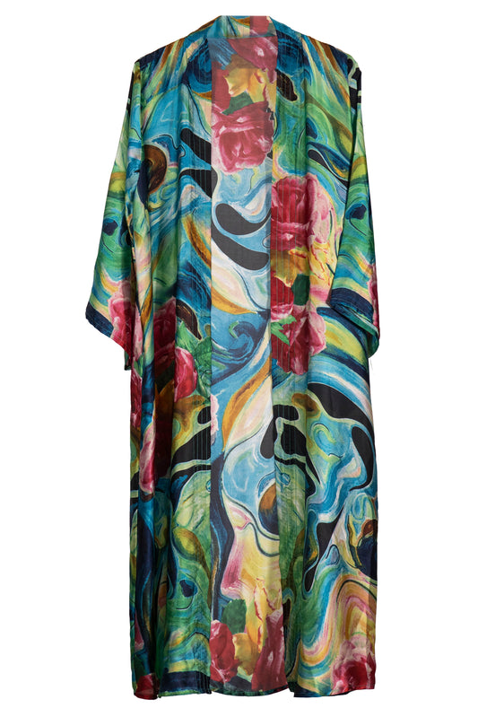 Water Garden Bloom Kaftan