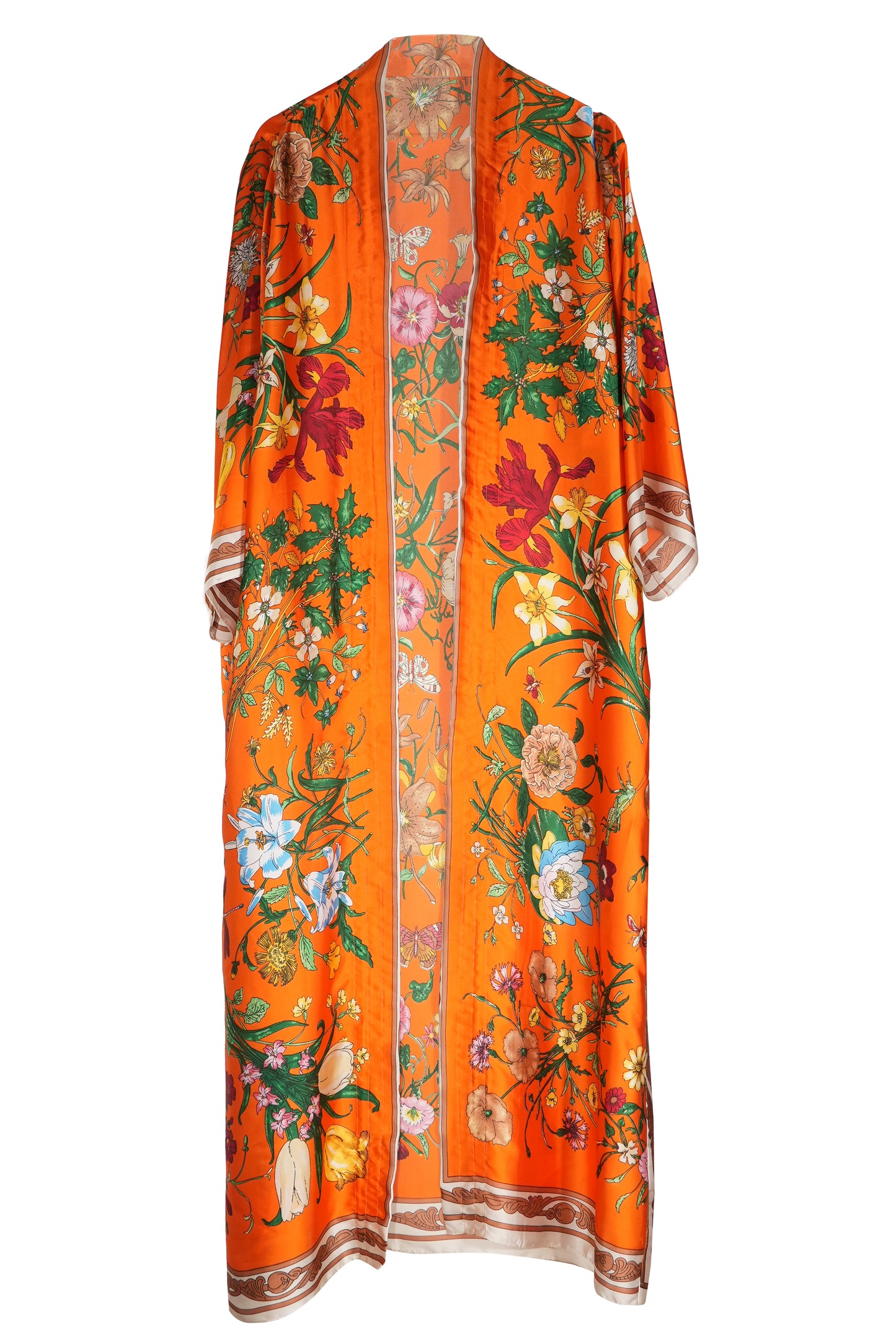 Orange Garden Kaftan
