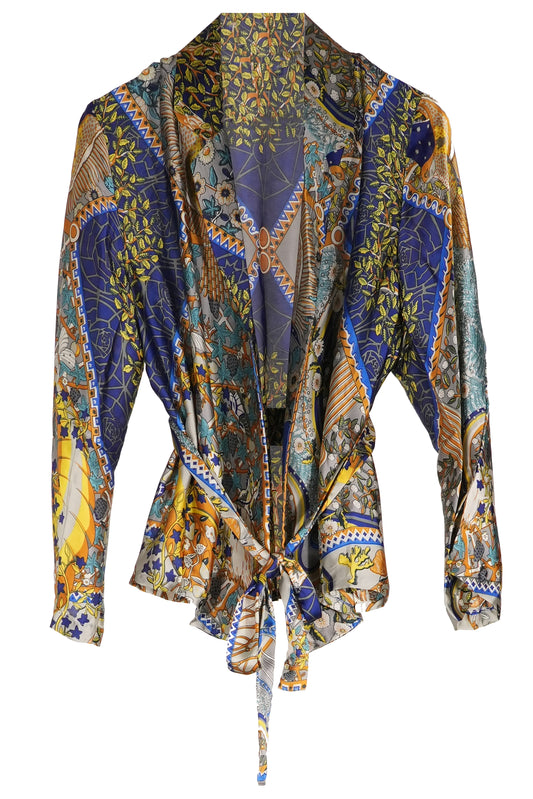 Azure Mosaic Jacket
