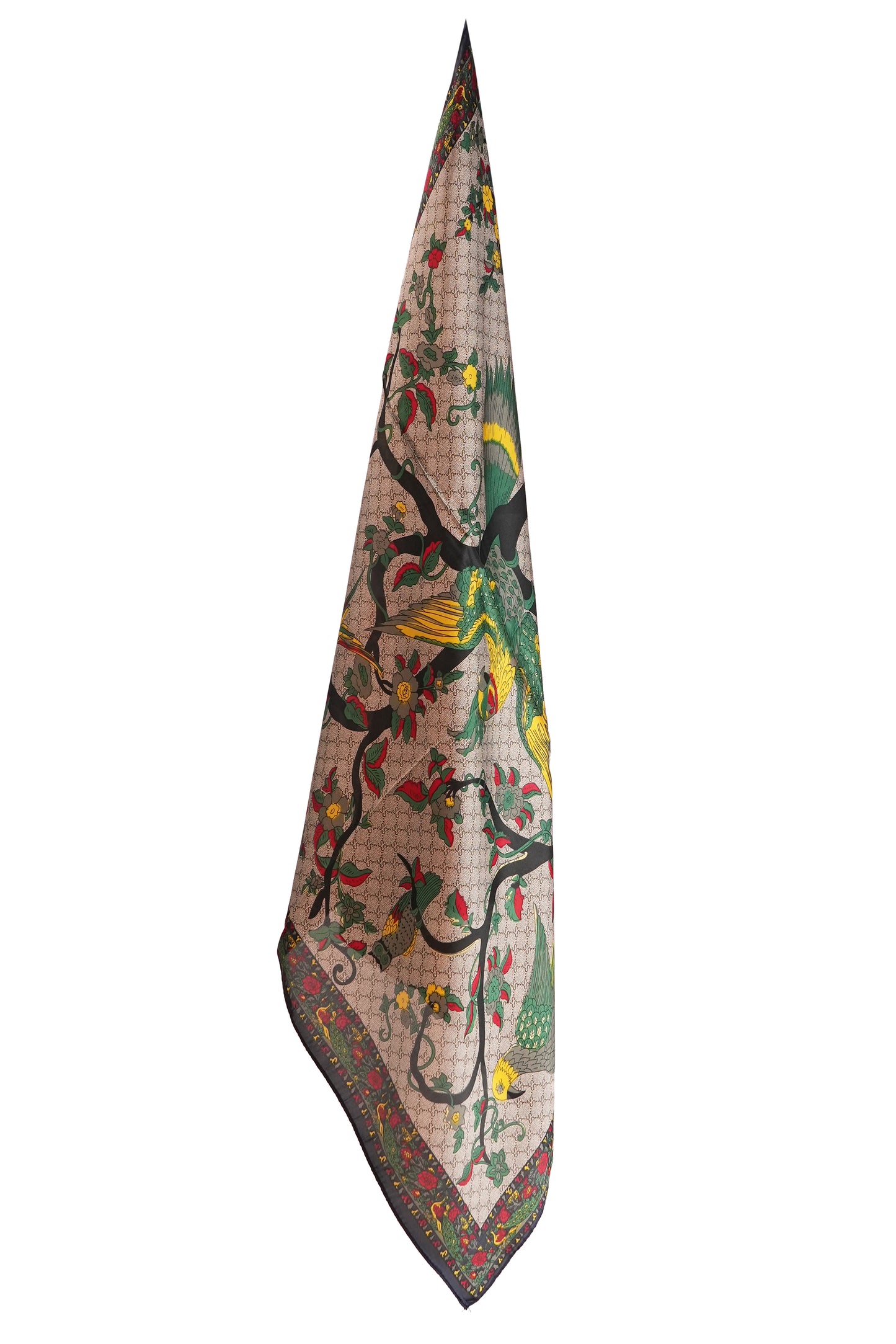 Uccelli Verde Scarf