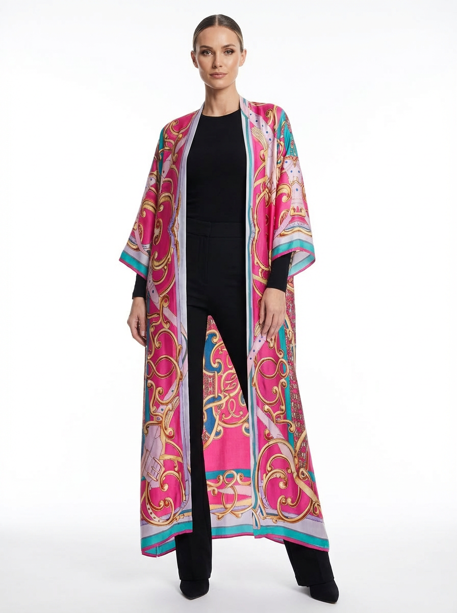 Hot Pink Kaftan