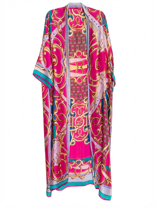 Hot Pink Kaftan