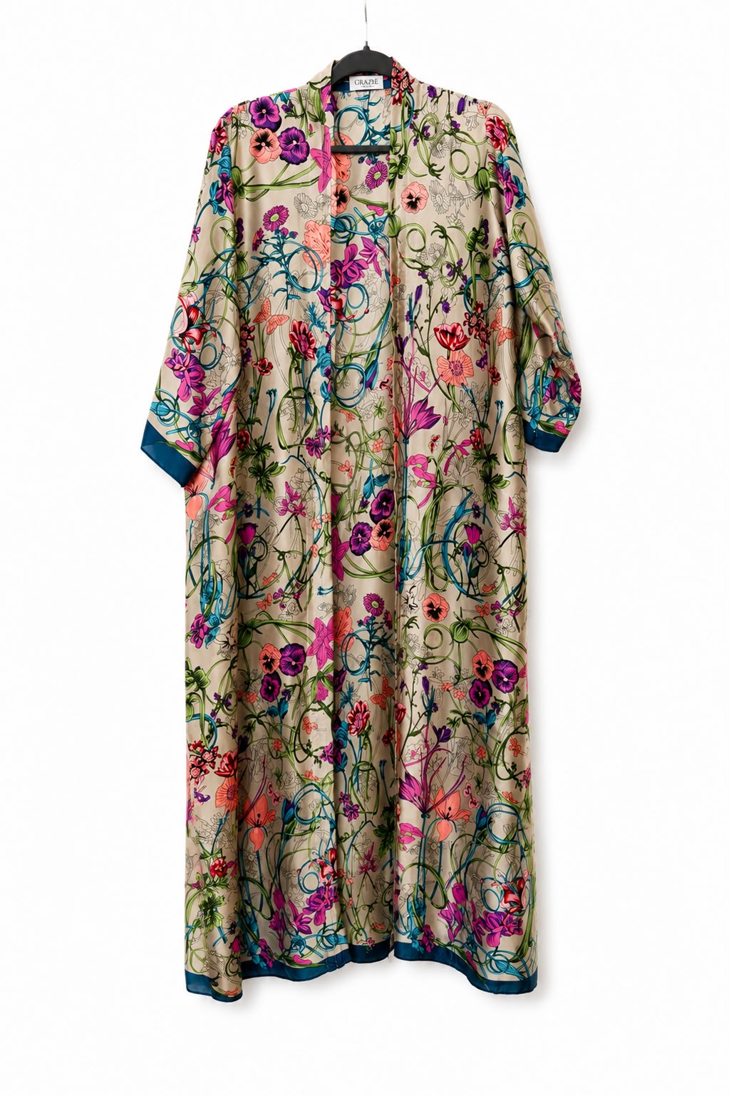 Ivory Bloom Kaftan