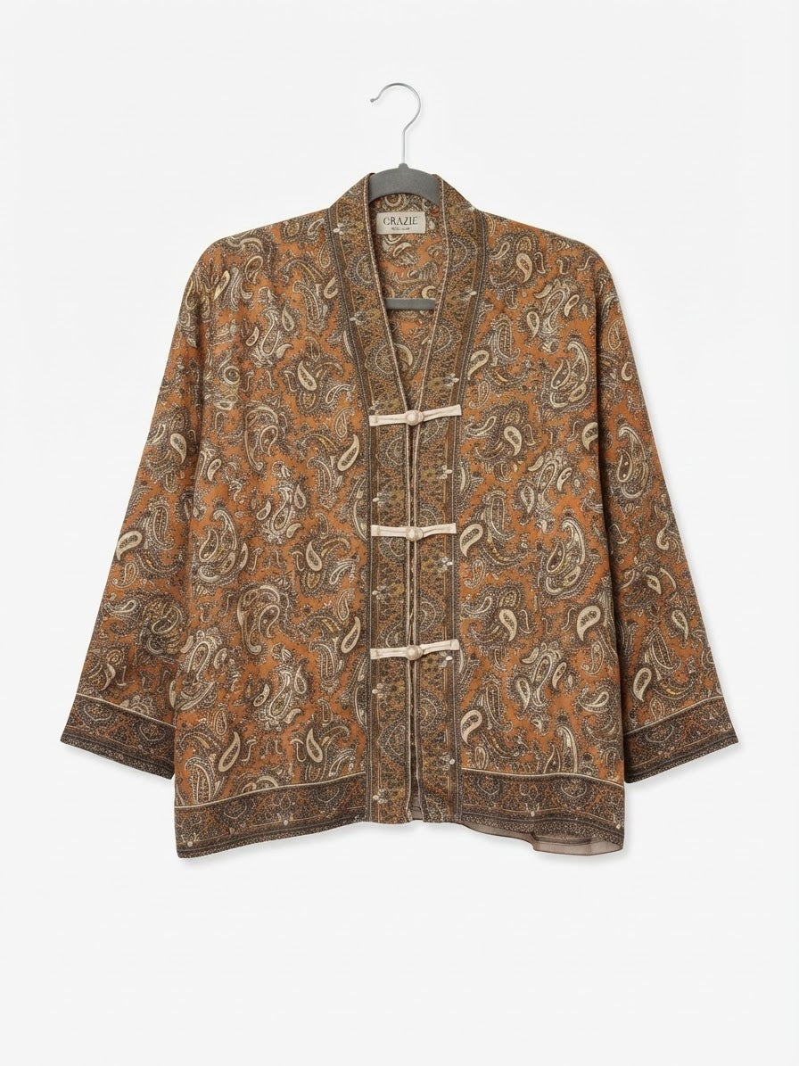 Brown Chinese jacket