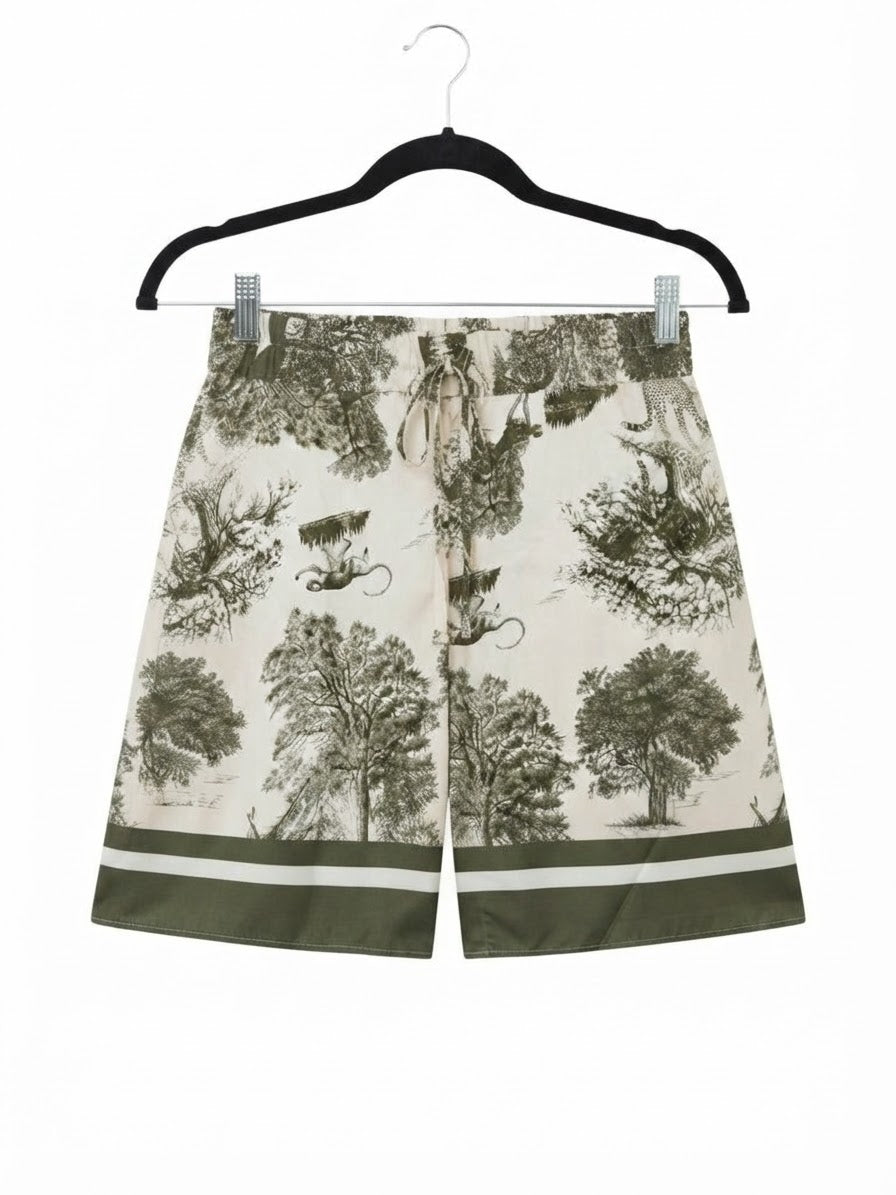 Green short set