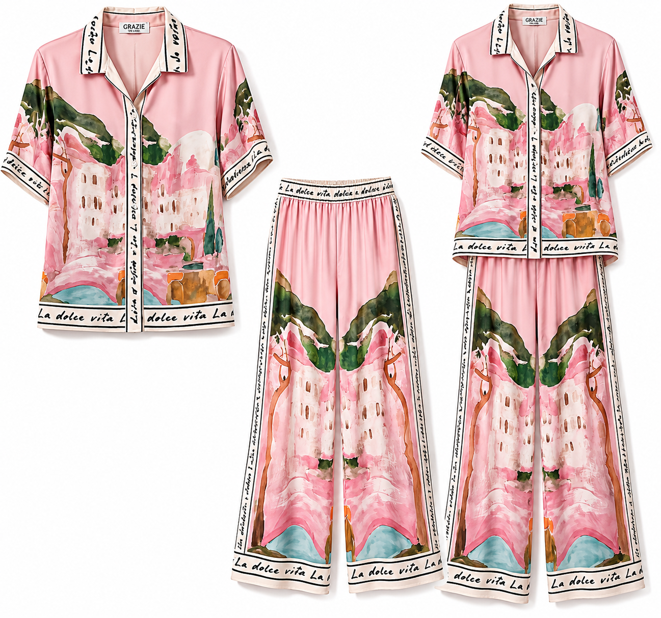 Riviera Silk Set