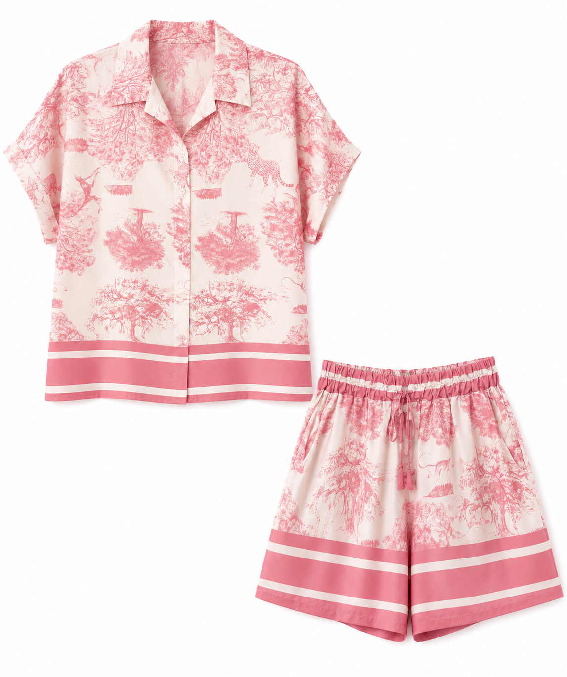 Rose Safari Silk Set
