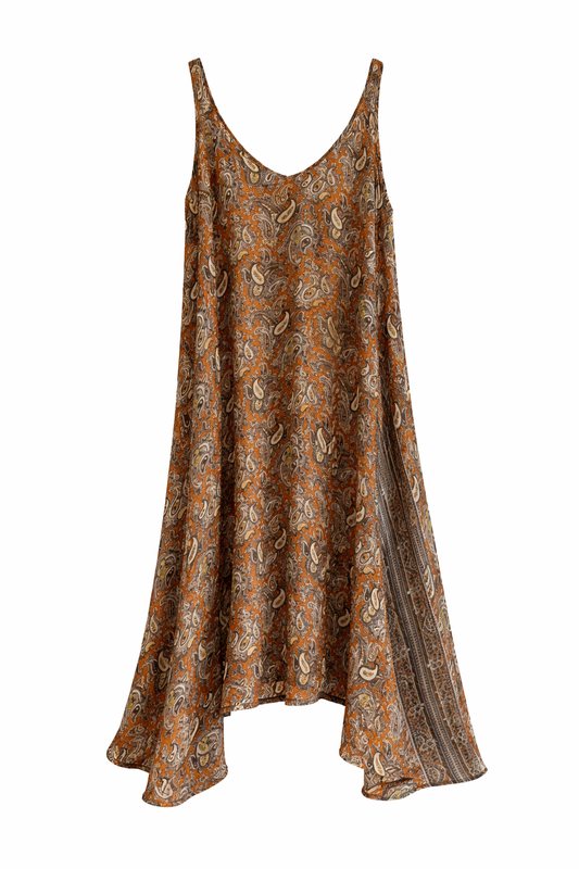 Terracotta Flow Dress