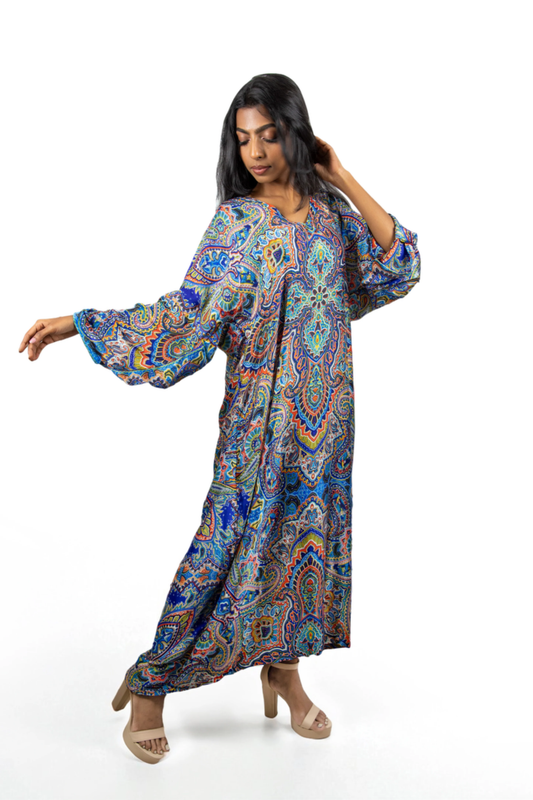 Paisley Mandala Abaya